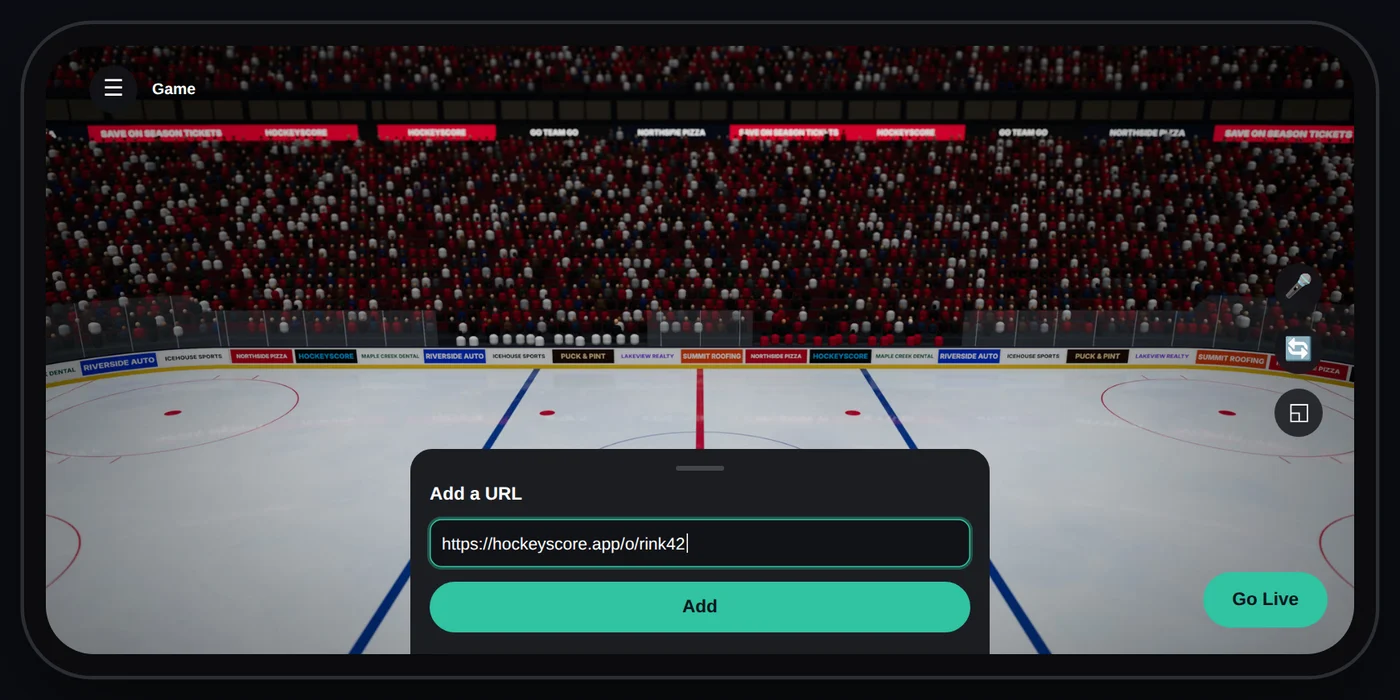 Paste your overlay link.
